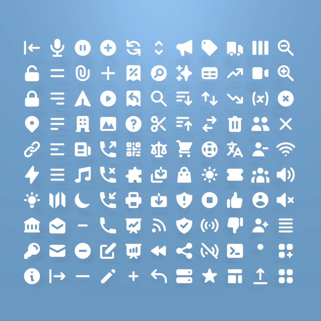 『heroicons mesh』 メッシュアイコン 230個セット(条件付きで再配布可)