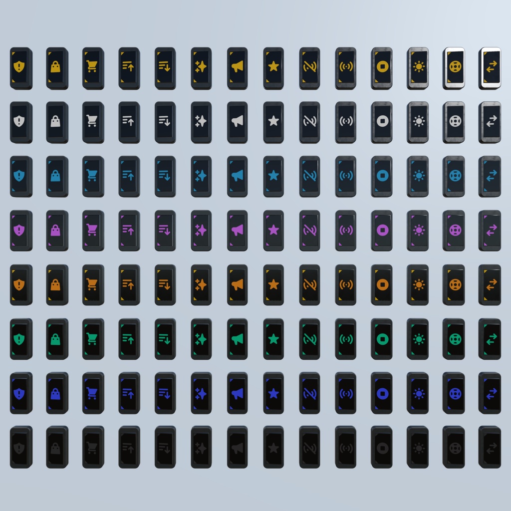 『heroicons for Lura's Swtich』 Lura's Swtich 用追加アイコン