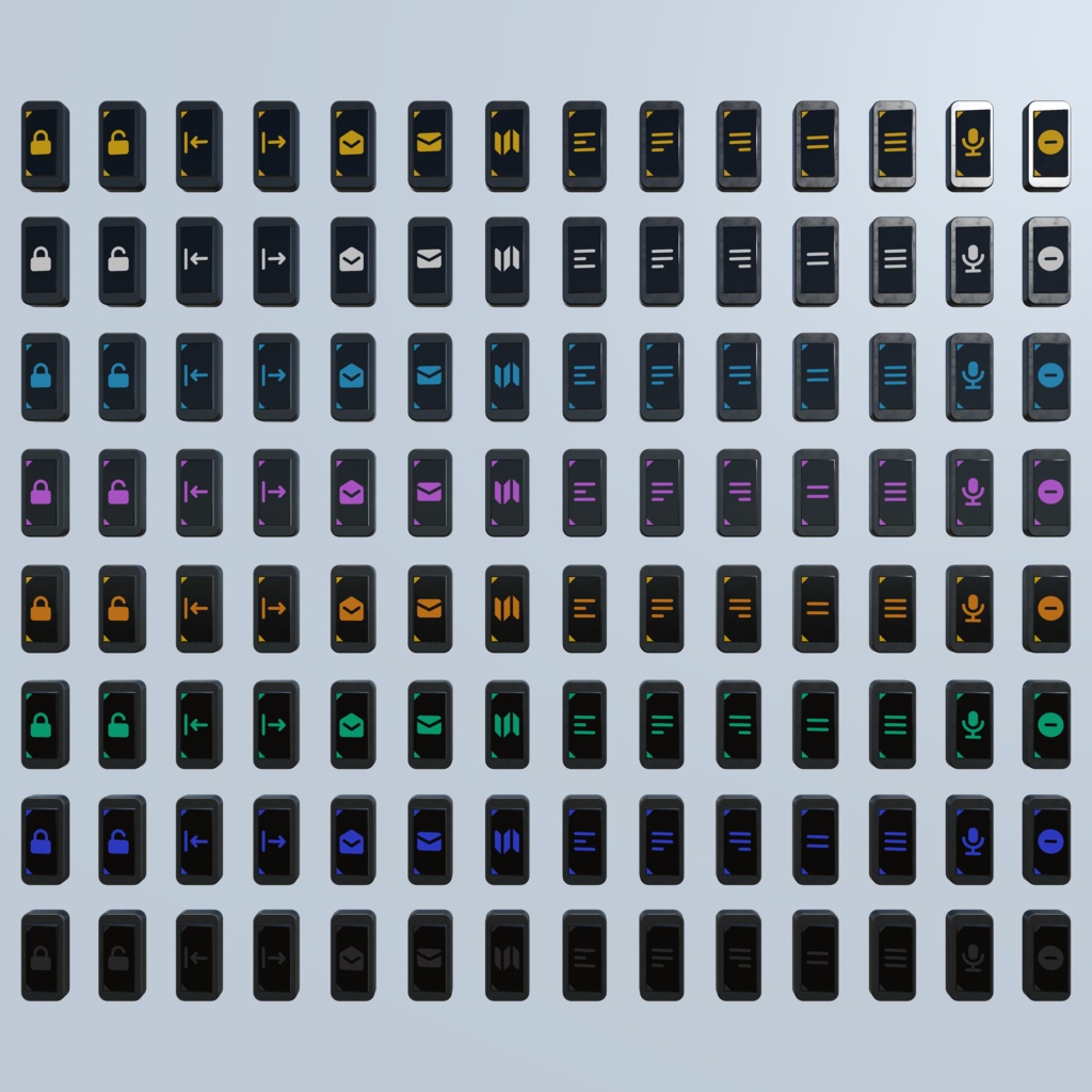 『heroicons for Lura's Swtich』 Lura's Swtich 用追加アイコン