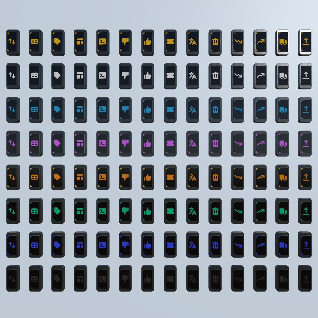 『heroicons for Lura's Swtich』 Lura's Swtich 用追加アイコン