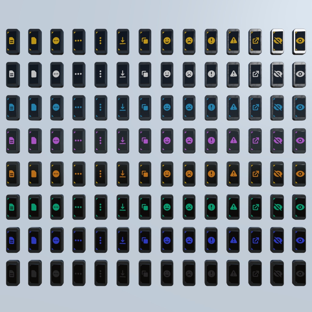 『heroicons for Lura's Swtich』 Lura's Swtich 用追加アイコン