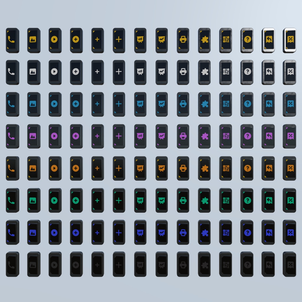 『heroicons for Lura's Swtich』 Lura's Swtich 用追加アイコン