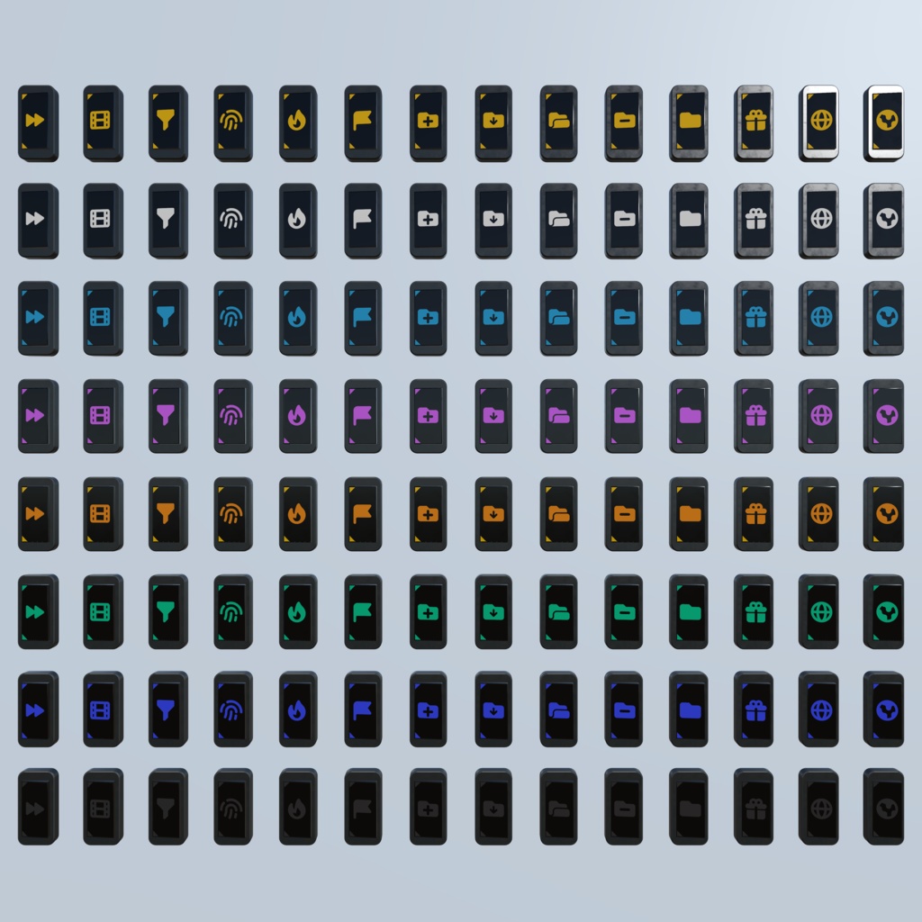 『heroicons for Lura's Swtich』 Lura's Swtich 用追加アイコン