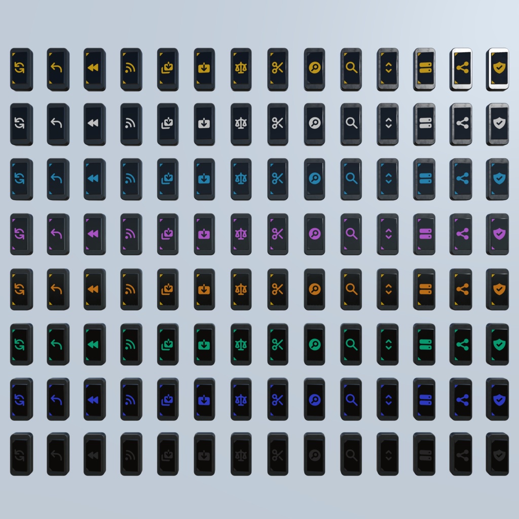 『heroicons for Lura's Swtich』 Lura's Swtich 用追加アイコン