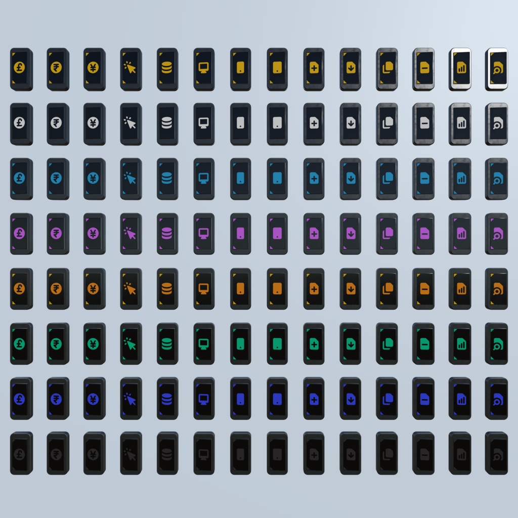 『heroicons for Lura's Swtich』 Lura's Swtich 用追加アイコン