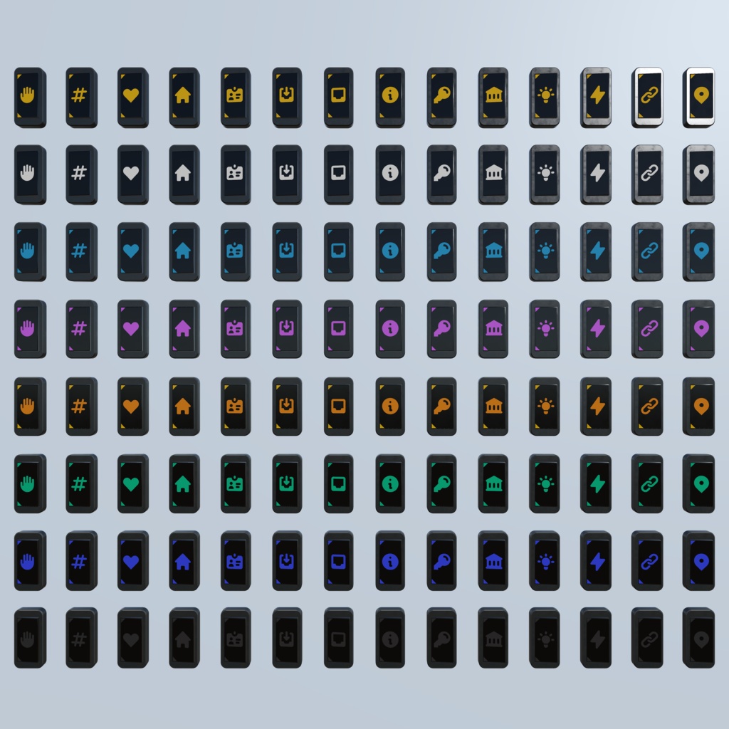 『heroicons for Lura's Swtich』 Lura's Swtich 用追加アイコン