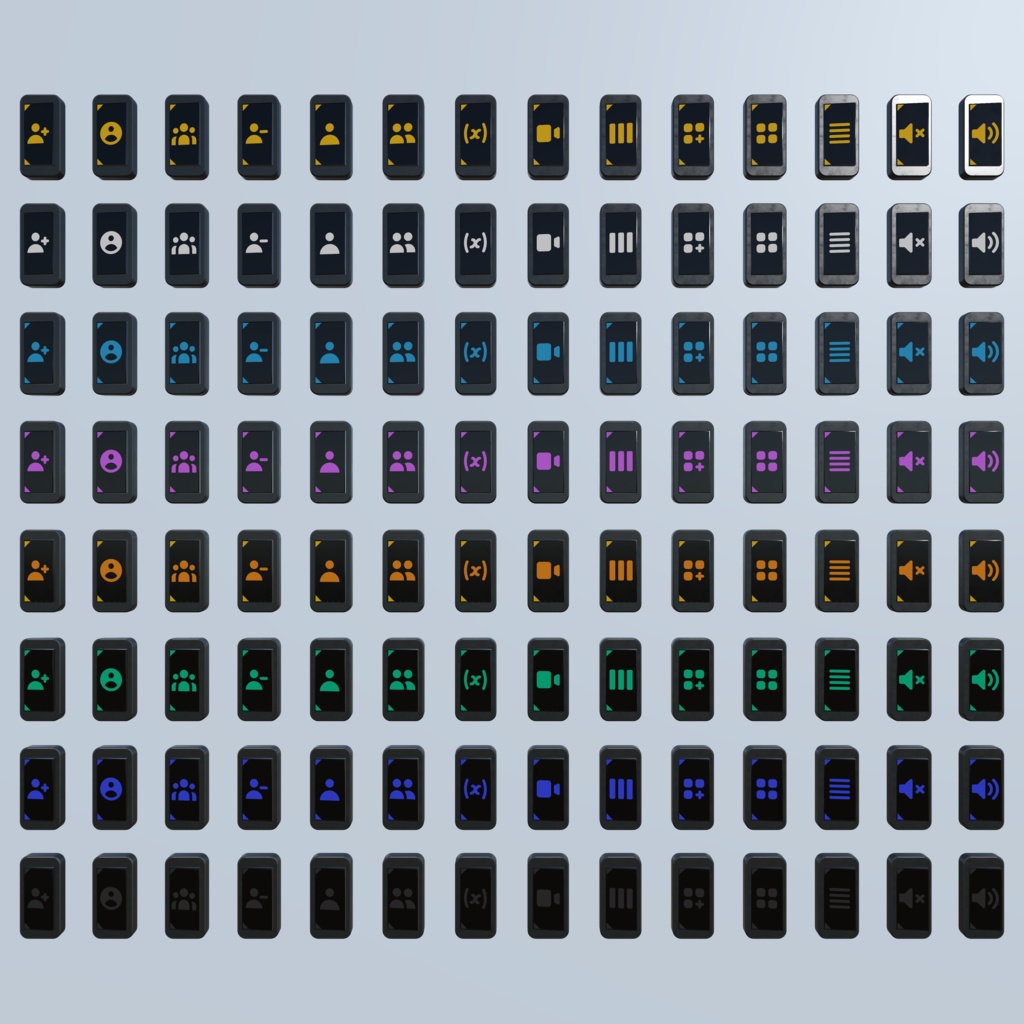 『heroicons for Lura's Swtich』 Lura's Swtich 用追加アイコン