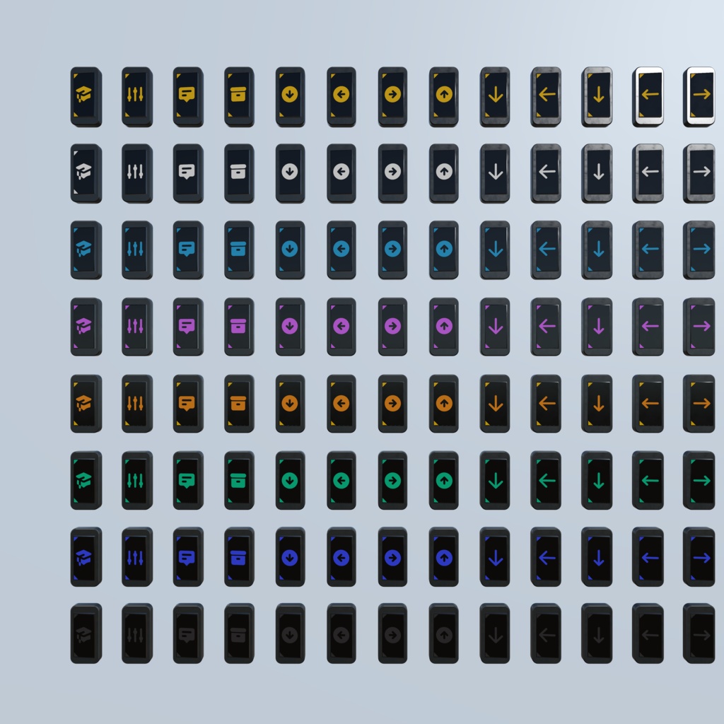 『heroicons for Lura's Swtich』 Lura's Swtich 用追加アイコン