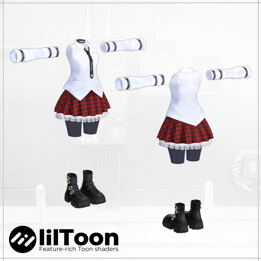 6 Avatar『パンクミニスカート / Punk Mini Skirt』