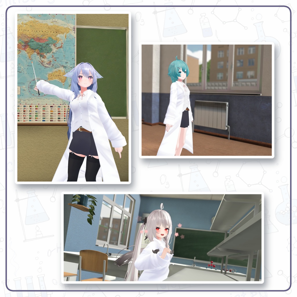 8 Avatar「ダボ袖 女教師 / Loose Teacher」