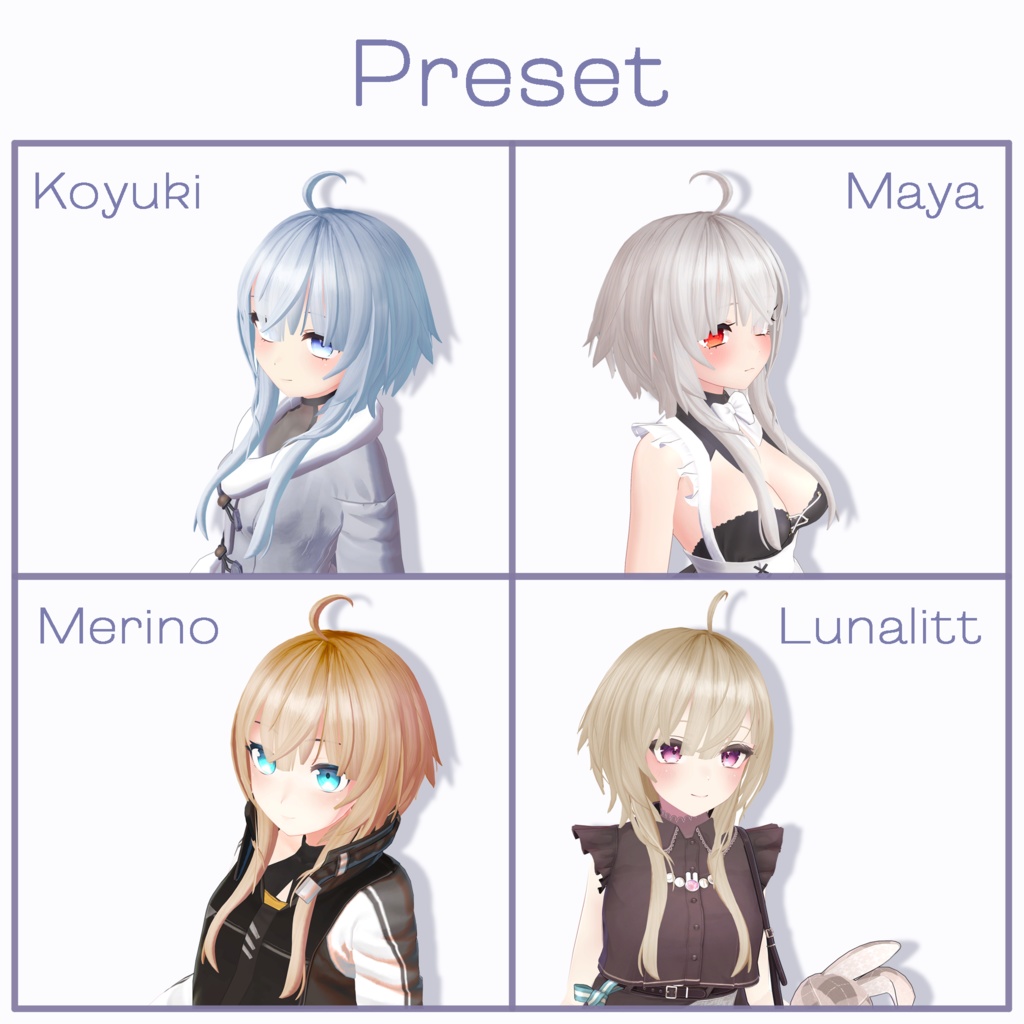 10Avatar 髪型『キャンディボブ/Candy Bob』