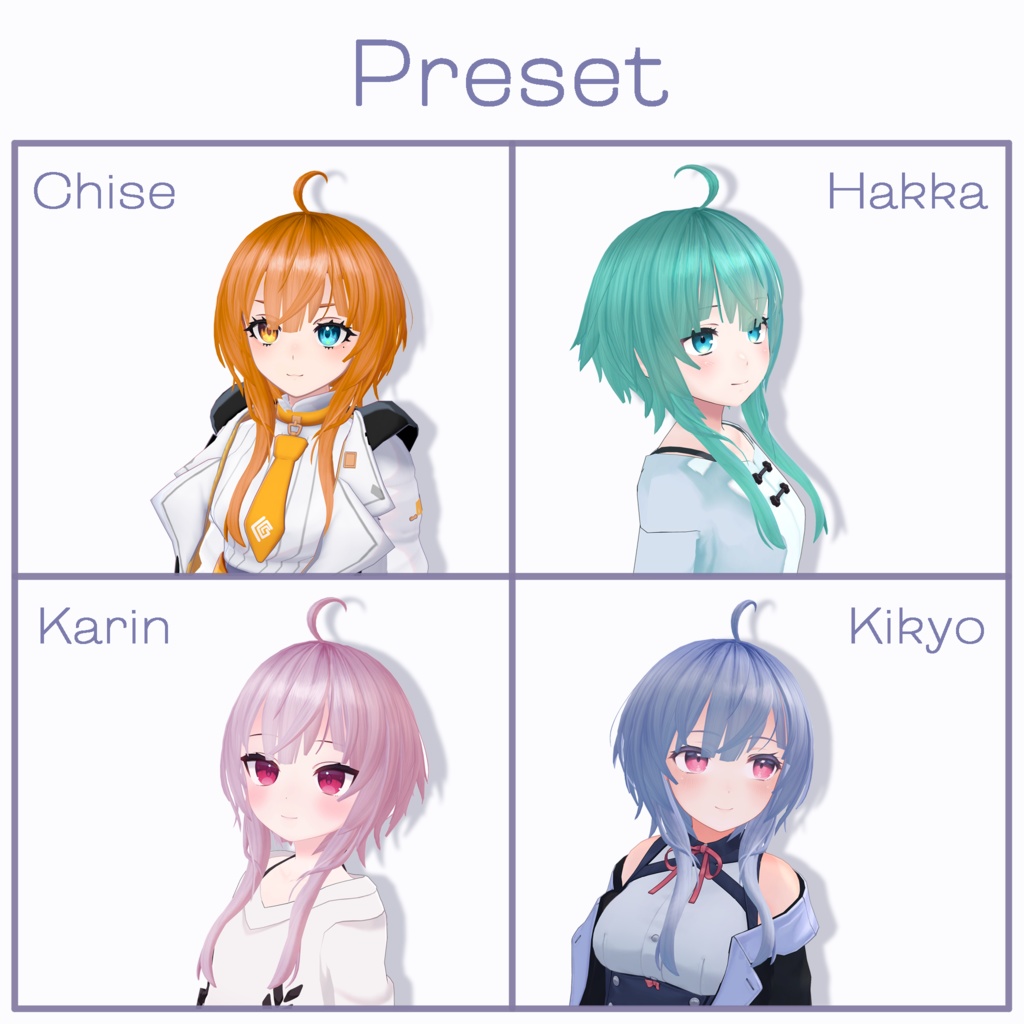 10Avatar 髪型『キャンディボブ/Candy Bob』