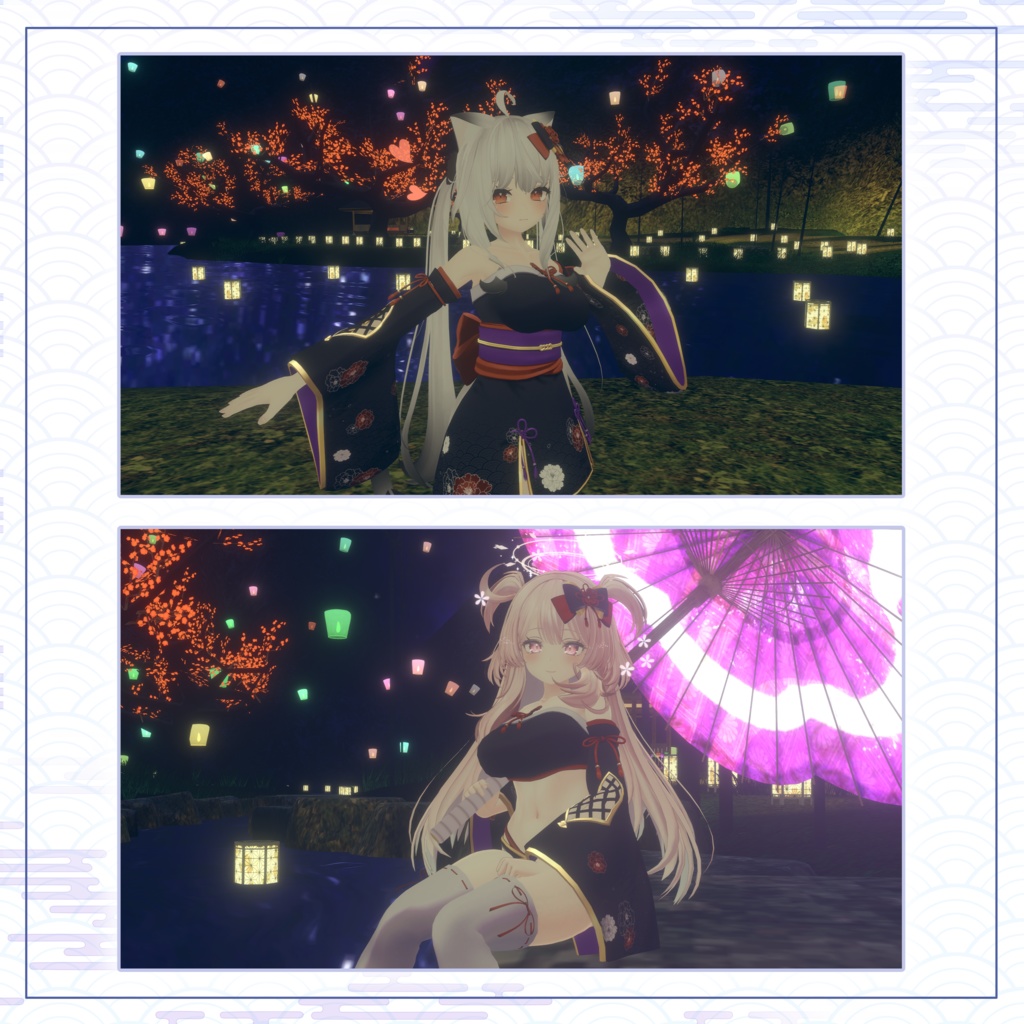 7 Avatar『ミニ浴衣 & りんご飴』