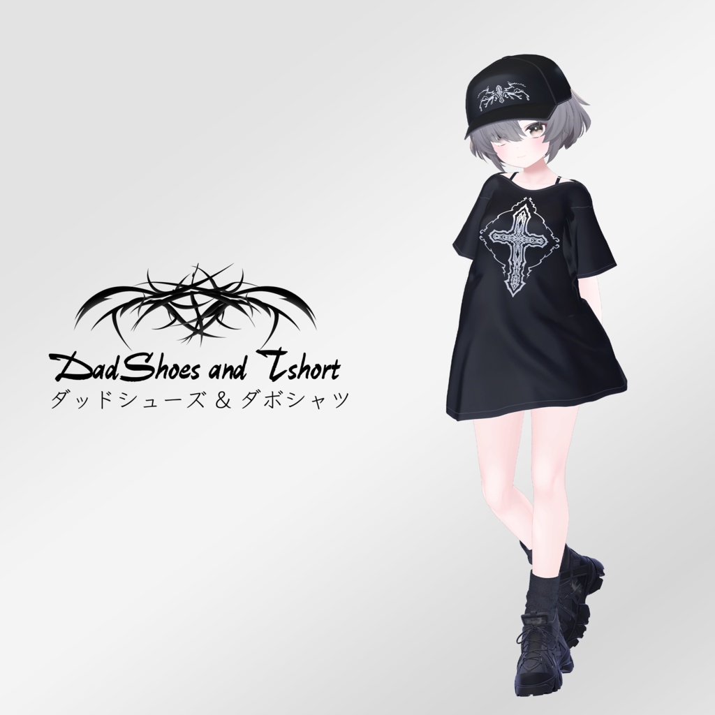 16 Avatar『ダッドシューズ & ダボシャツ / DadShoes and Tshirt』