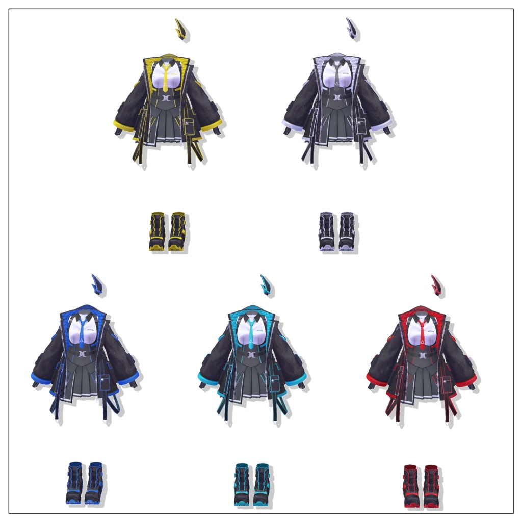 12 Avatar『グリッチ/Glitch』銃付き