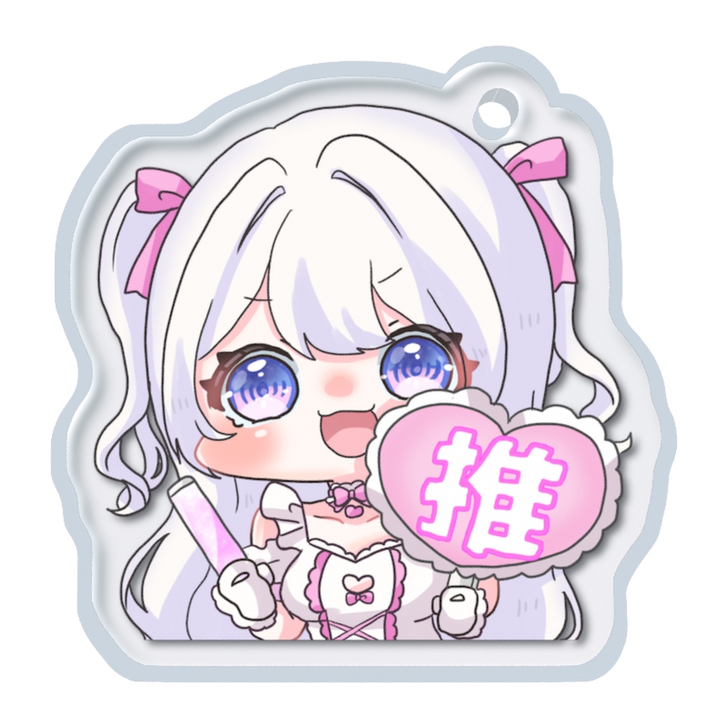 めじるしチャームA.B 水星七海 Vtuber半年記念