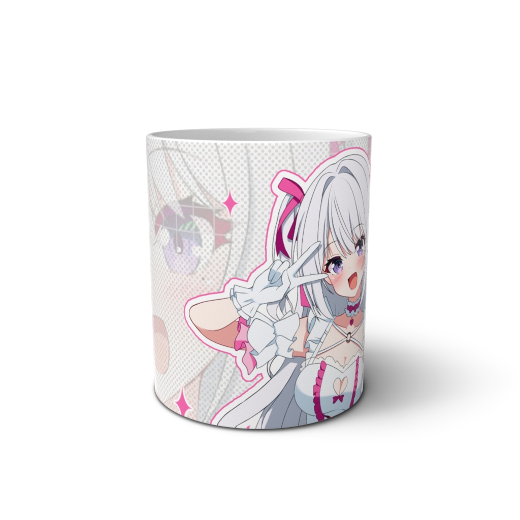 マグカップA.B 水星七海 Vtuber半年記念