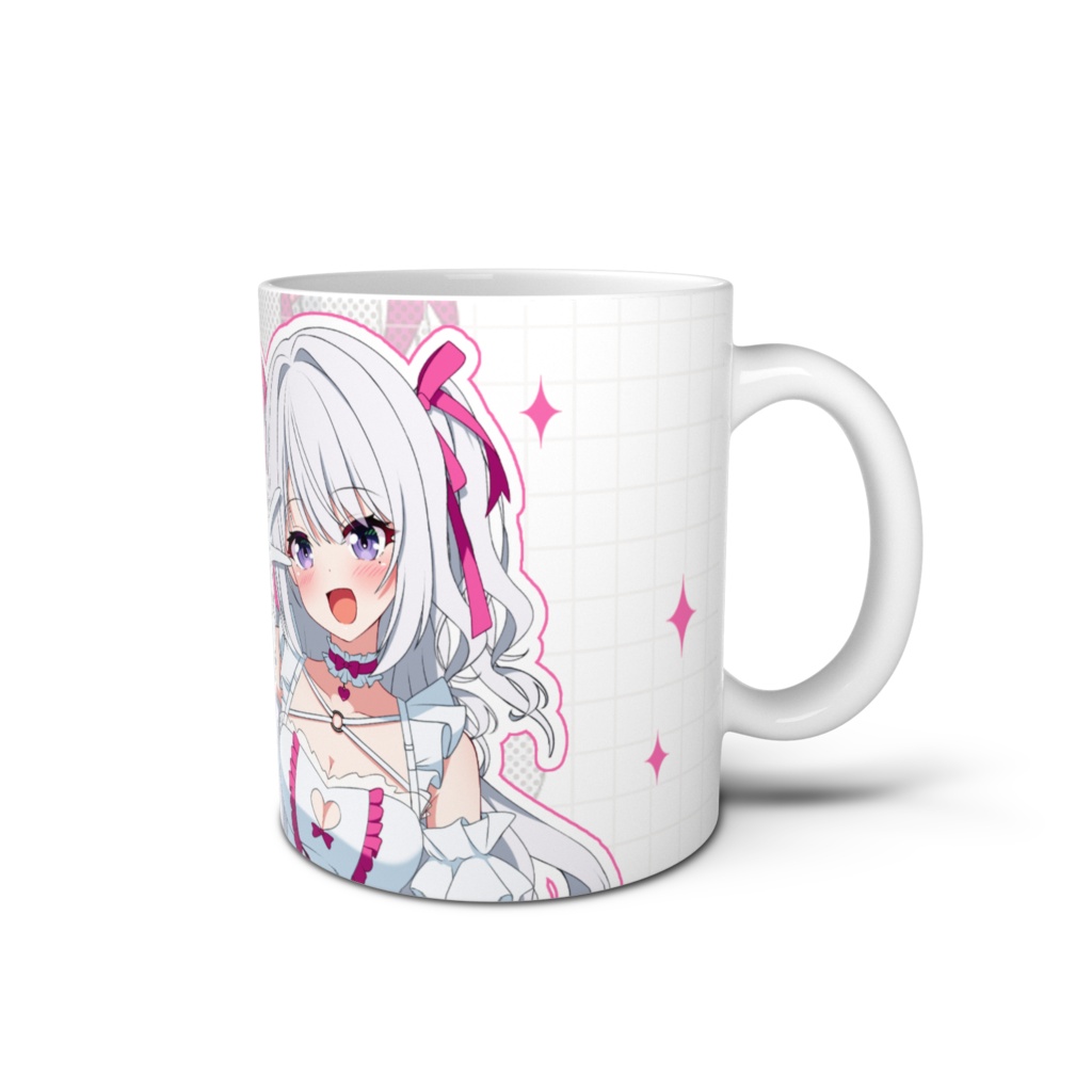 マグカップA.B 水星七海 Vtuber半年記念
