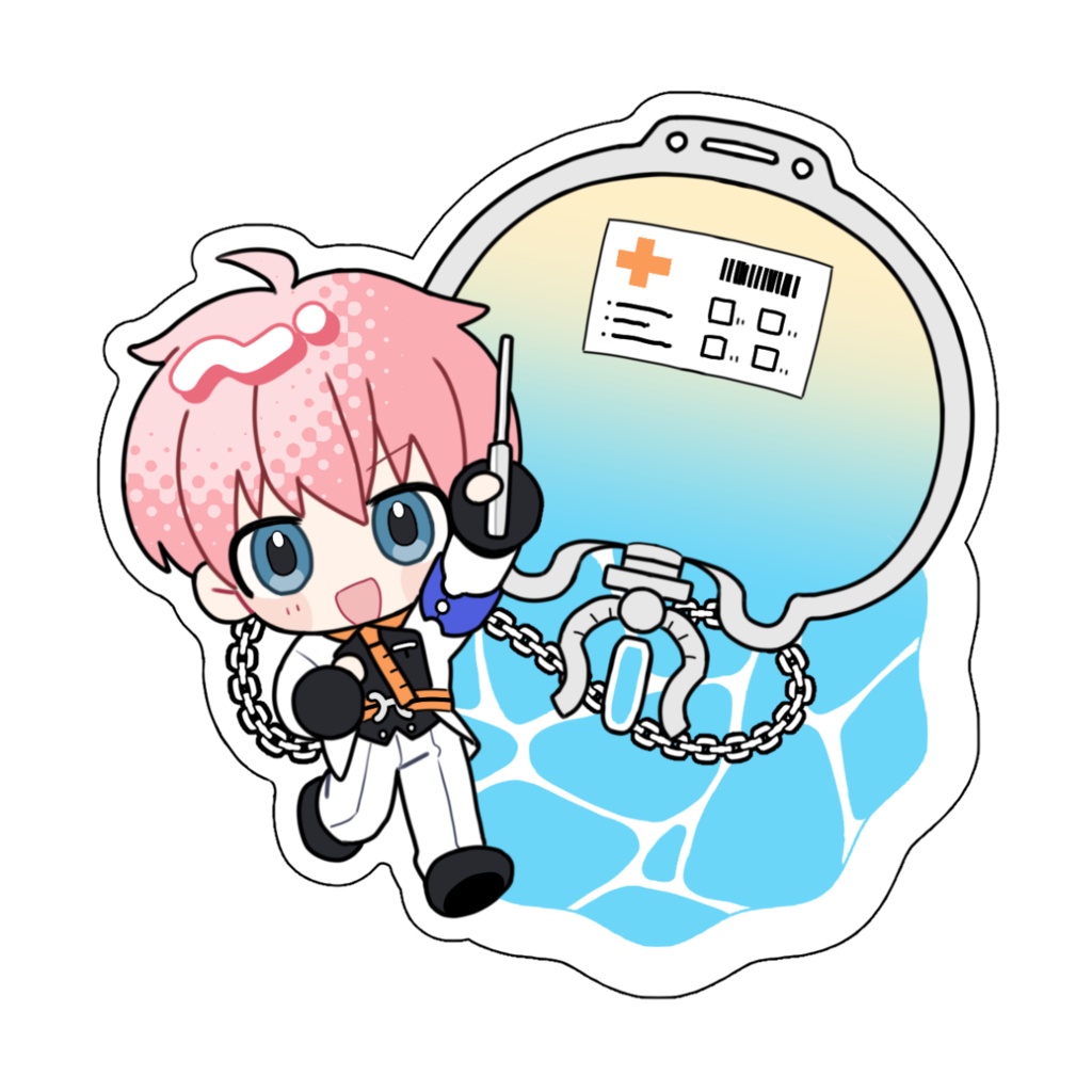 ケイコウ　オイルアクキー