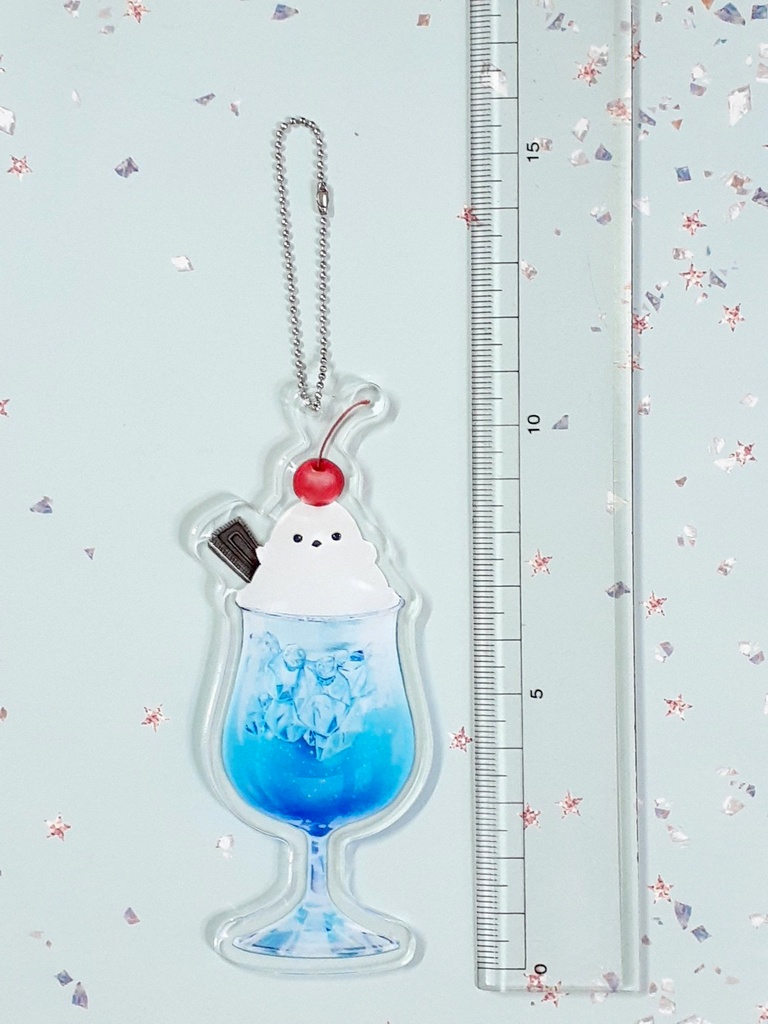 シマエナガブルーハワイ&メロンソーダ