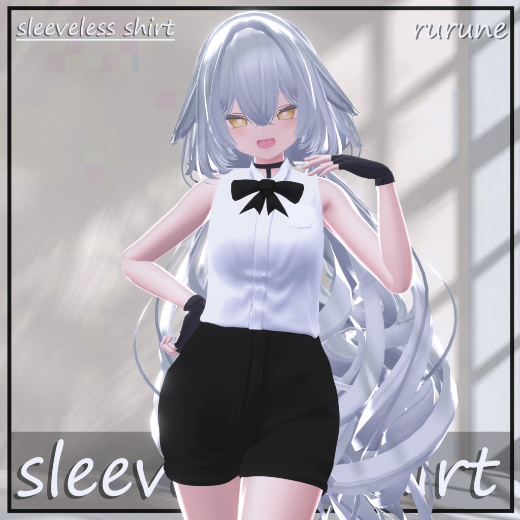 Update✨【rurune】【8アバター】sleeveless shirt
