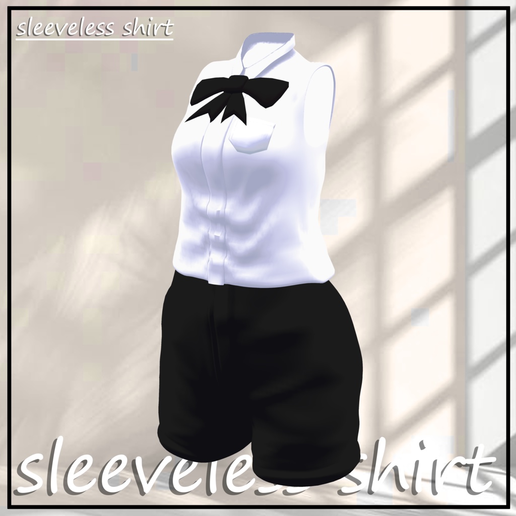 【6アバター】sleeveless shirt