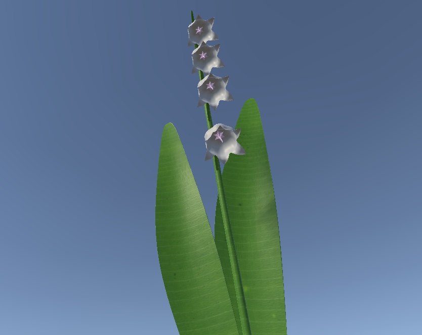 すずらん 3dモデル 無料版