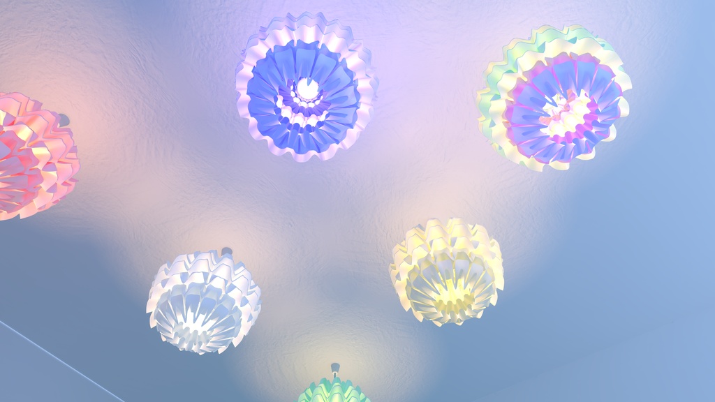 ペンダントライト vrc ワールド用