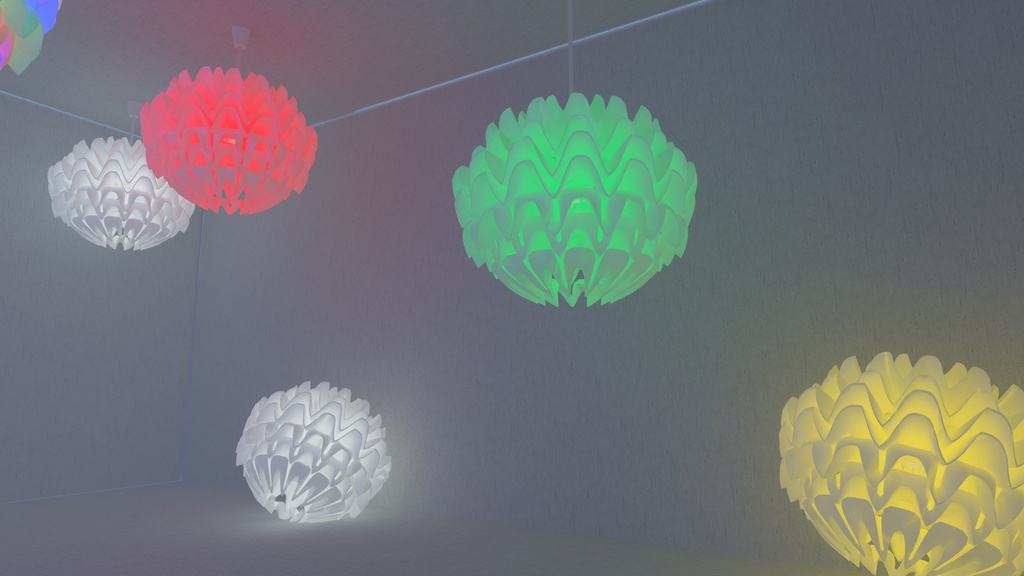 ペンダントライト vrc ワールド用