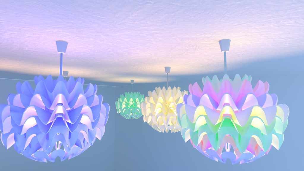 ペンダントライト vrc ワールド用