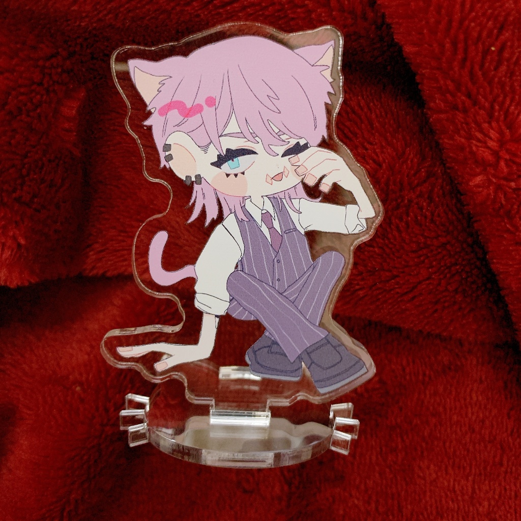 猫ﾁｬﾝアクリルスタンド(春千夜)