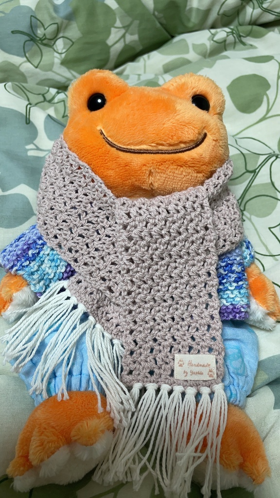 ドール・ぬい用 ウールマフラー