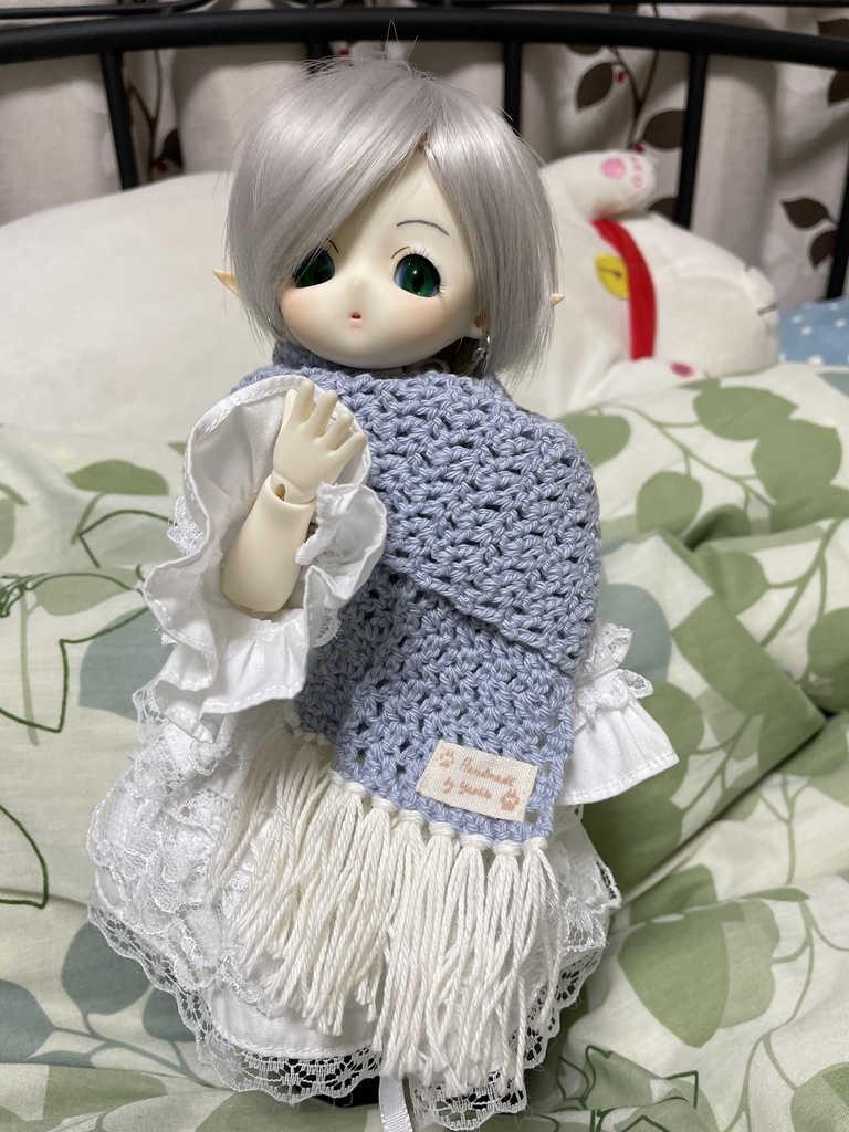 ドール・ぬい用 ウールマフラー