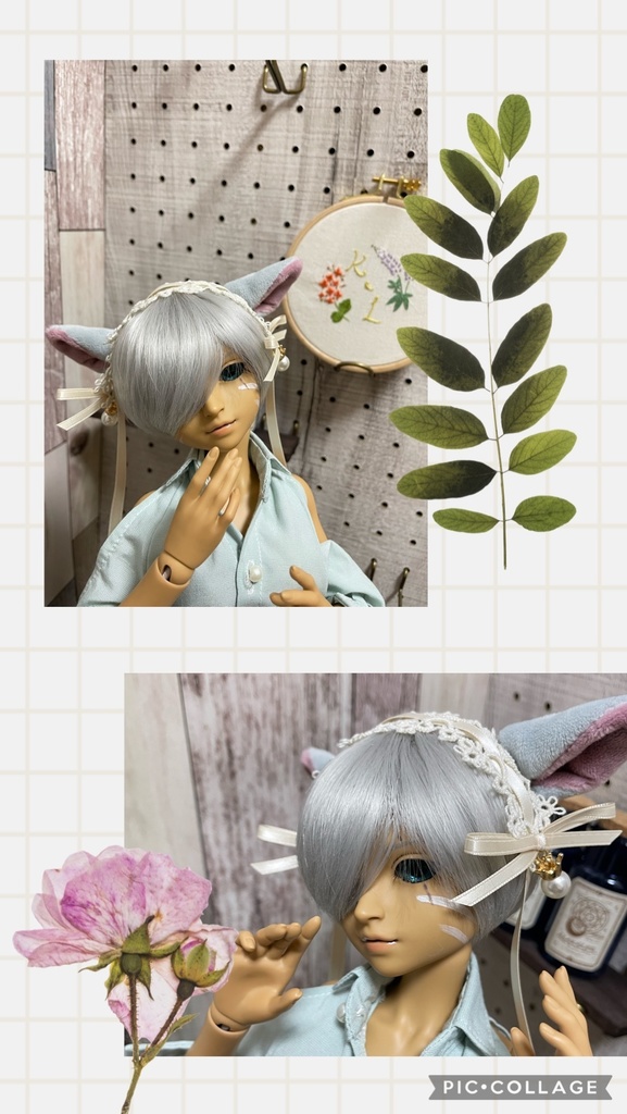 タティングレース ドール用ヘッドドレス