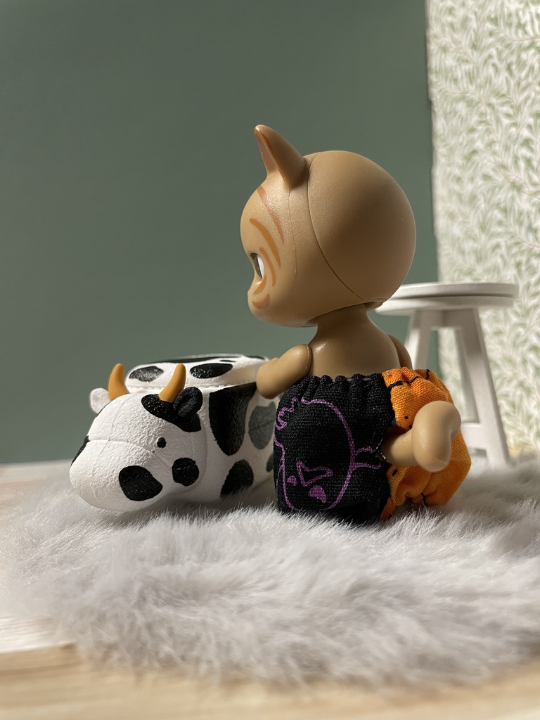 ハロウィン柄 カプセルドール用ぱんぷきんぱんちゅ