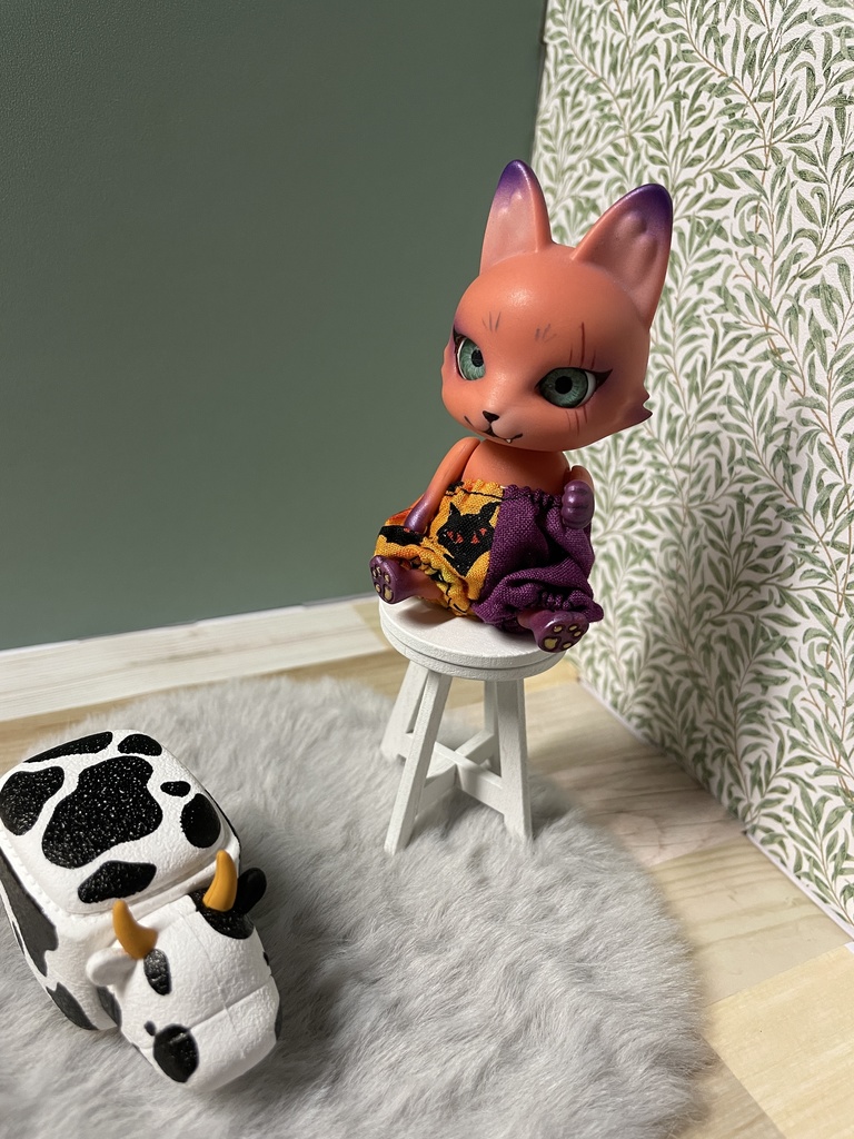 ハロウィン柄 カプセルドール用ぱんぷきんぱんちゅ