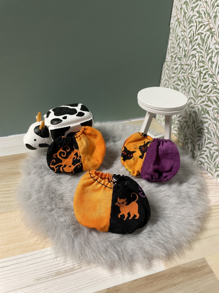 ハロウィン柄 カプセルドール用ぱんぷきんぱんちゅ