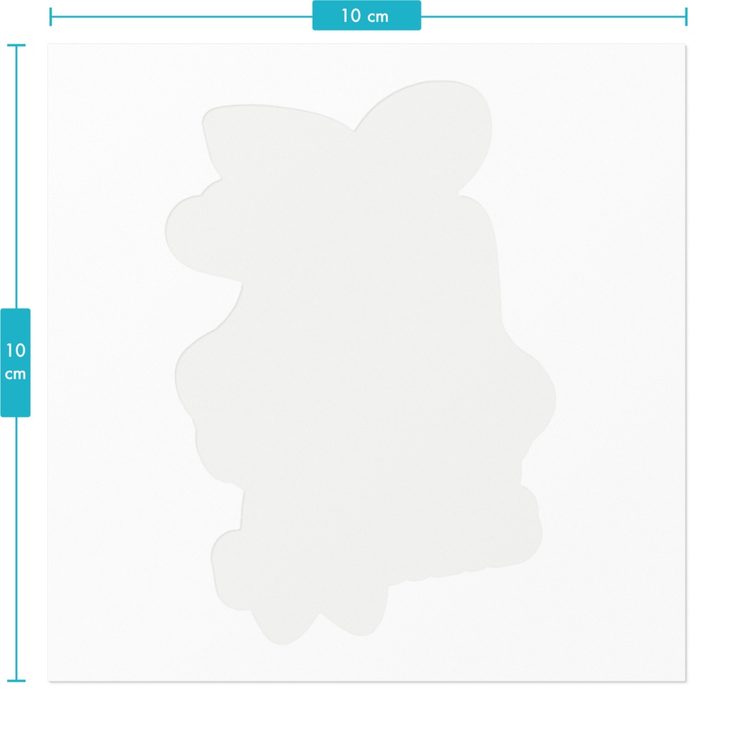 バレンタインラビット💜ステッカー