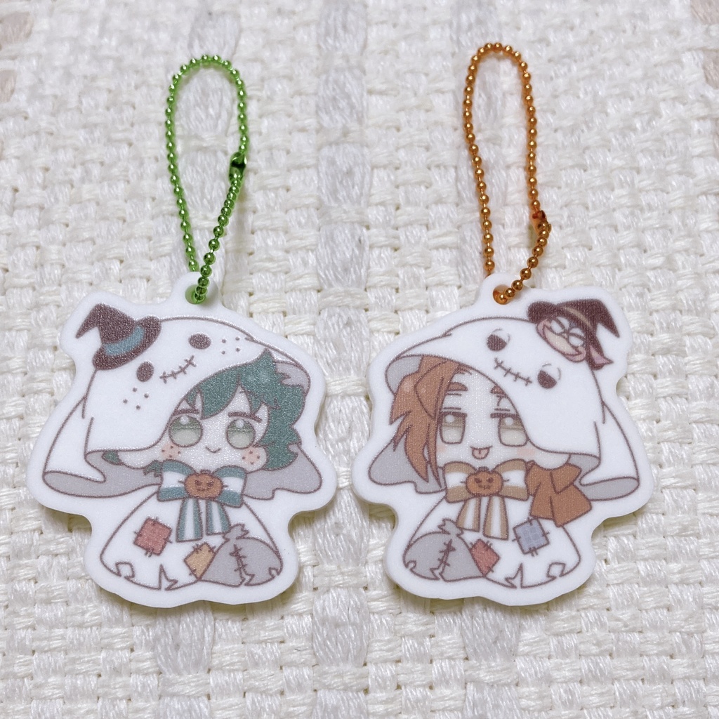 出ロデハロウィンおばけアクキー🎃👻✨