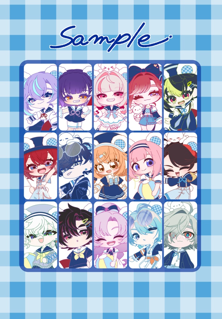 【非公式】みにさんじ！〜しろくま×セーラー Style〜(にじさんじ捏造衣装イラスト本)