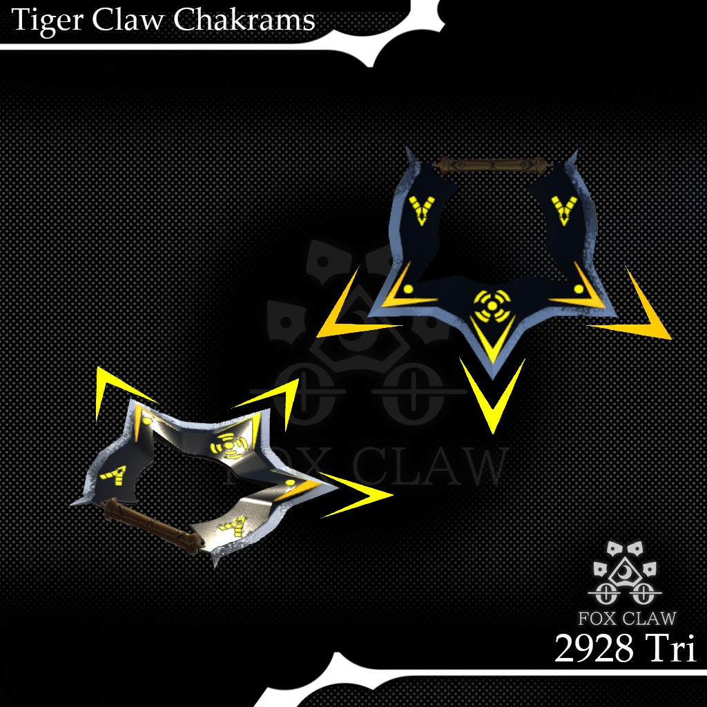Tiger Claw Chakrams
