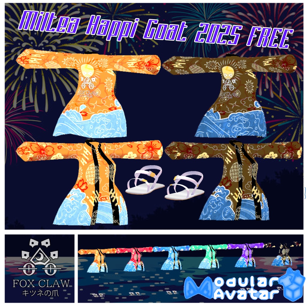 Miltea Happi Coat 2025 Fox Claw Creations