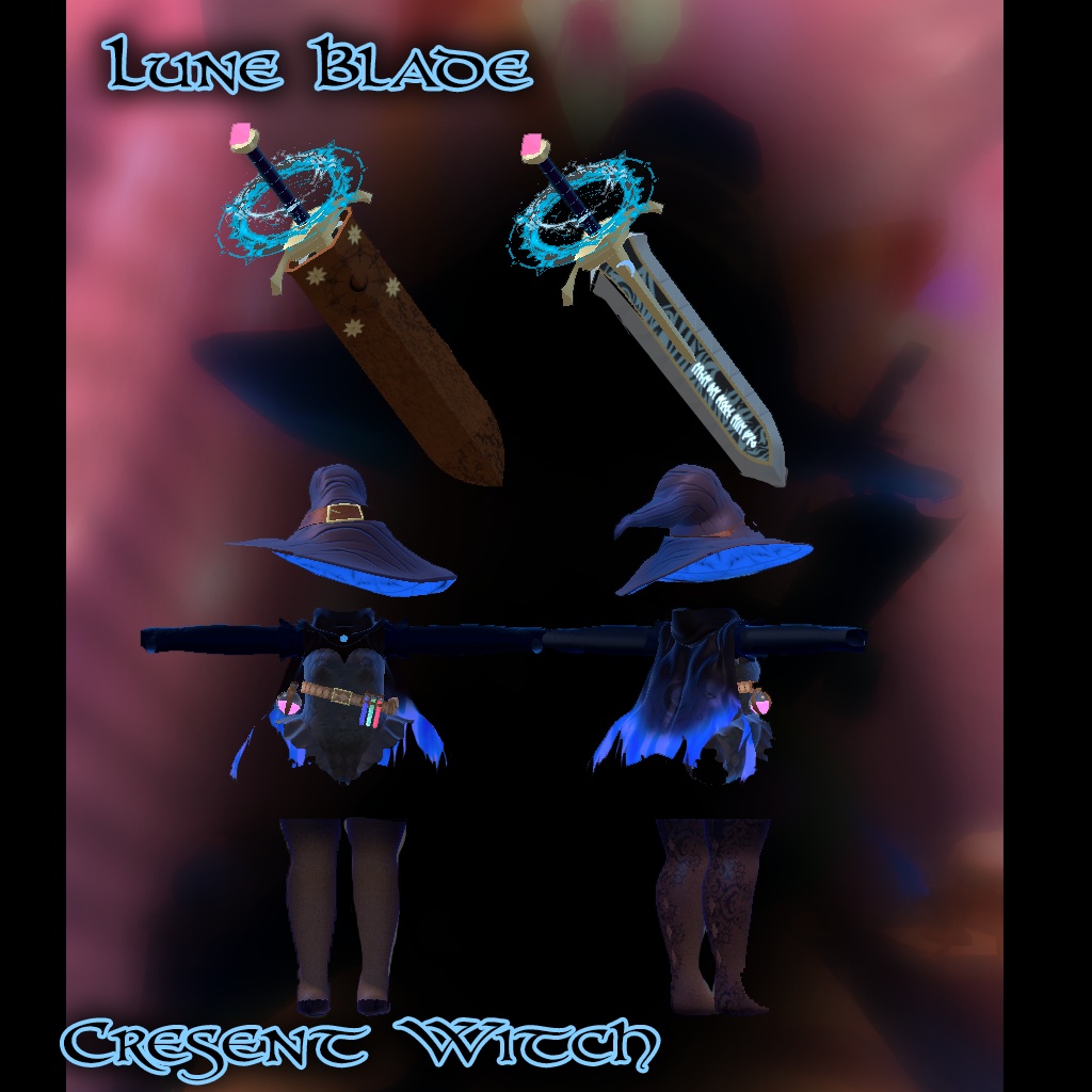 Azuriel Crescent Witch