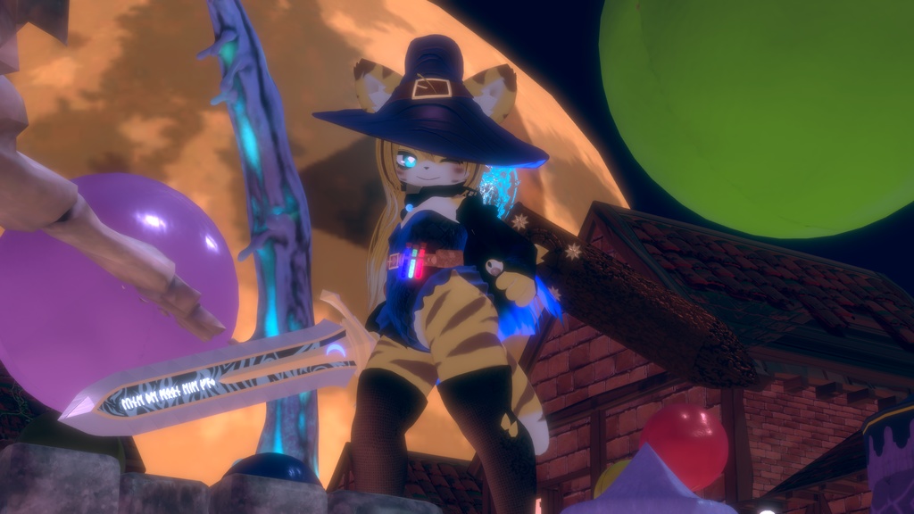 Azuriel Crescent Witch