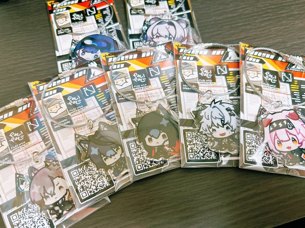 【キャラ指定可◎/付録シール無し】おすわりおぺれ~た~ずアクリルキーホルダー