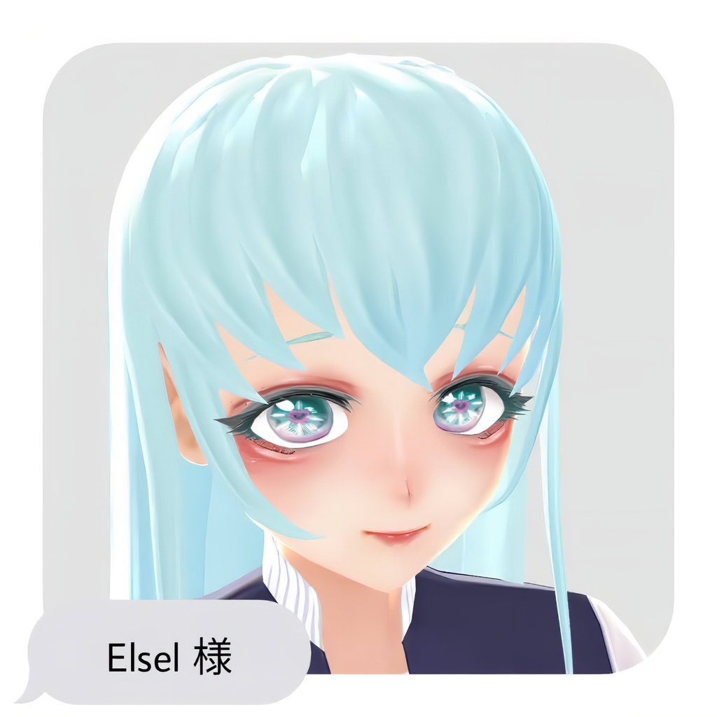 【無料有】つけまセット【VRoidβ版向けテクスチャ】