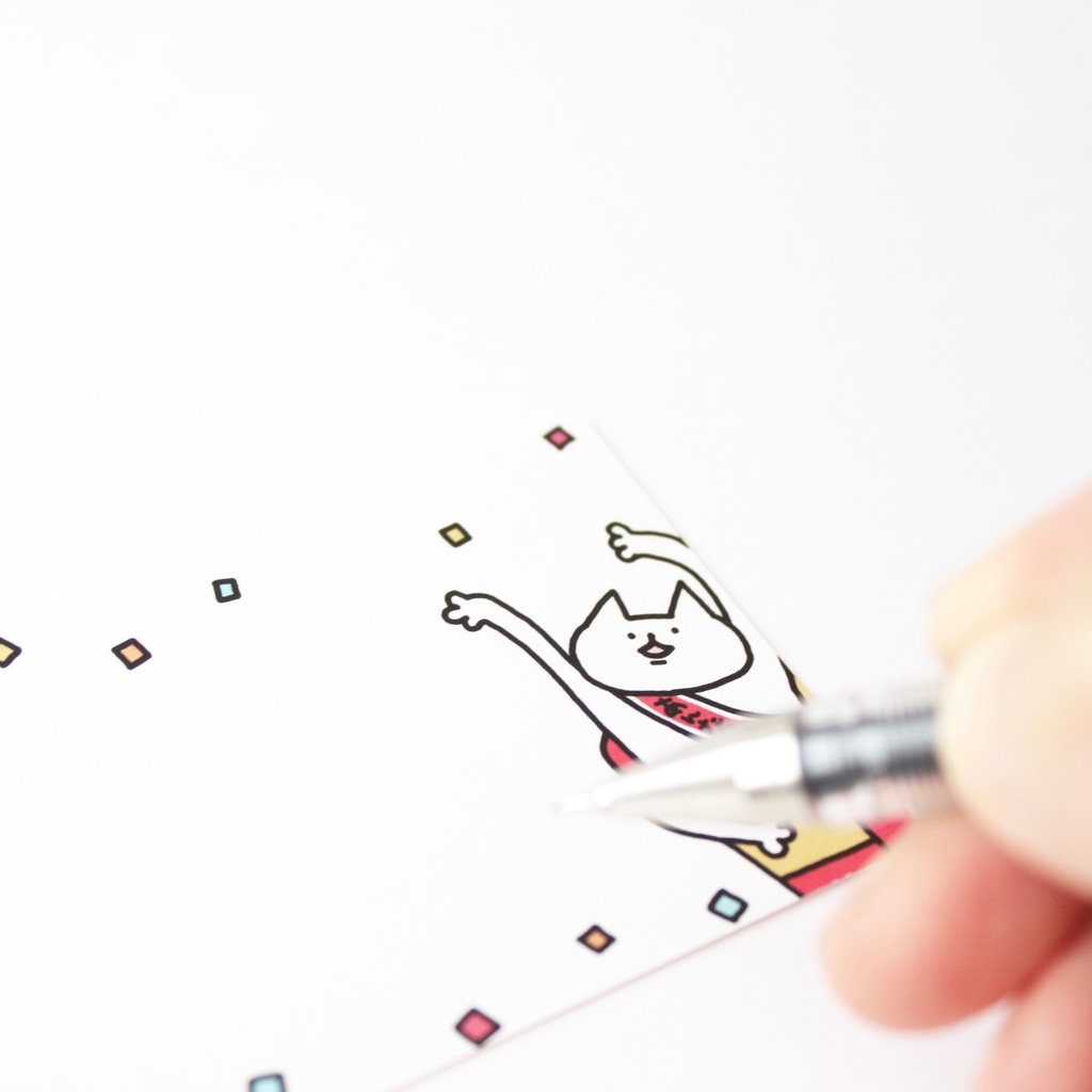 わっしょいねこのあんたをわっしょいメッセージカードセット