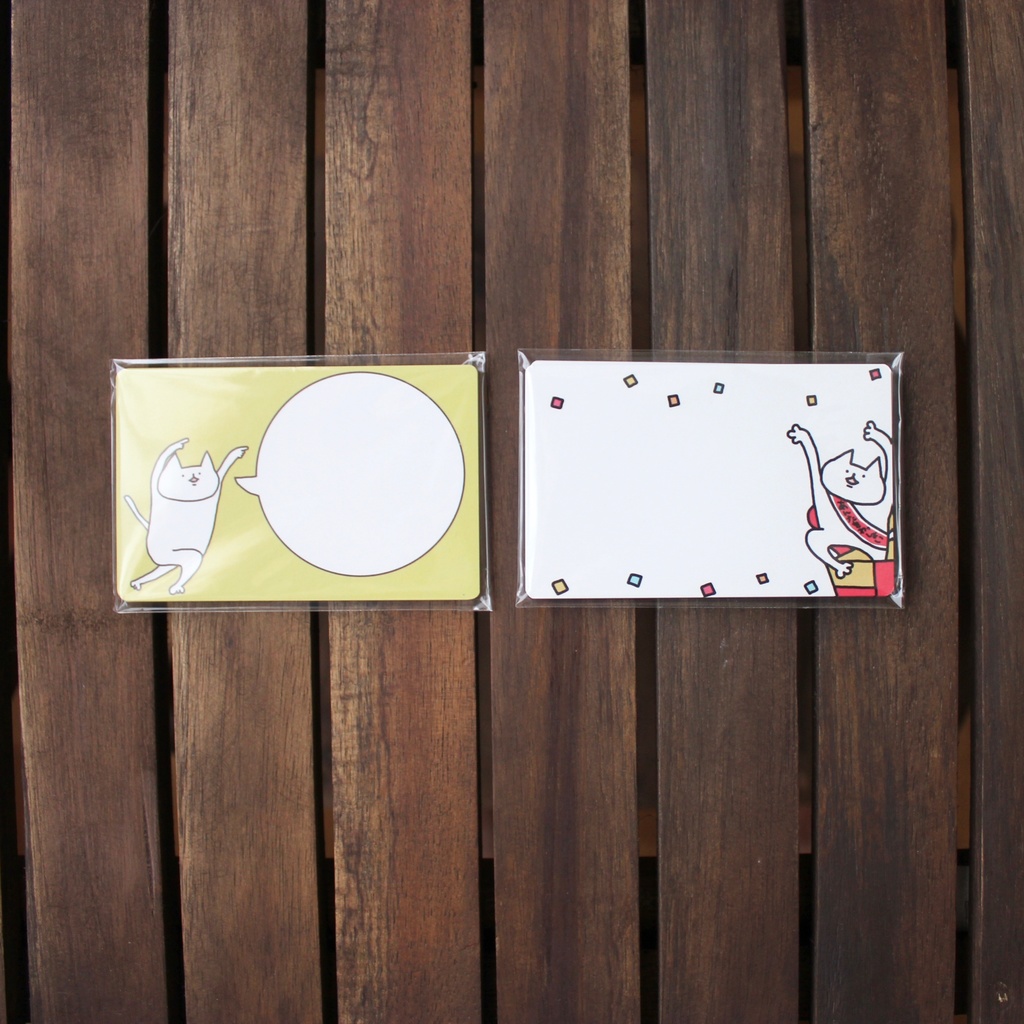 わっしょいねこ/メッセージカード