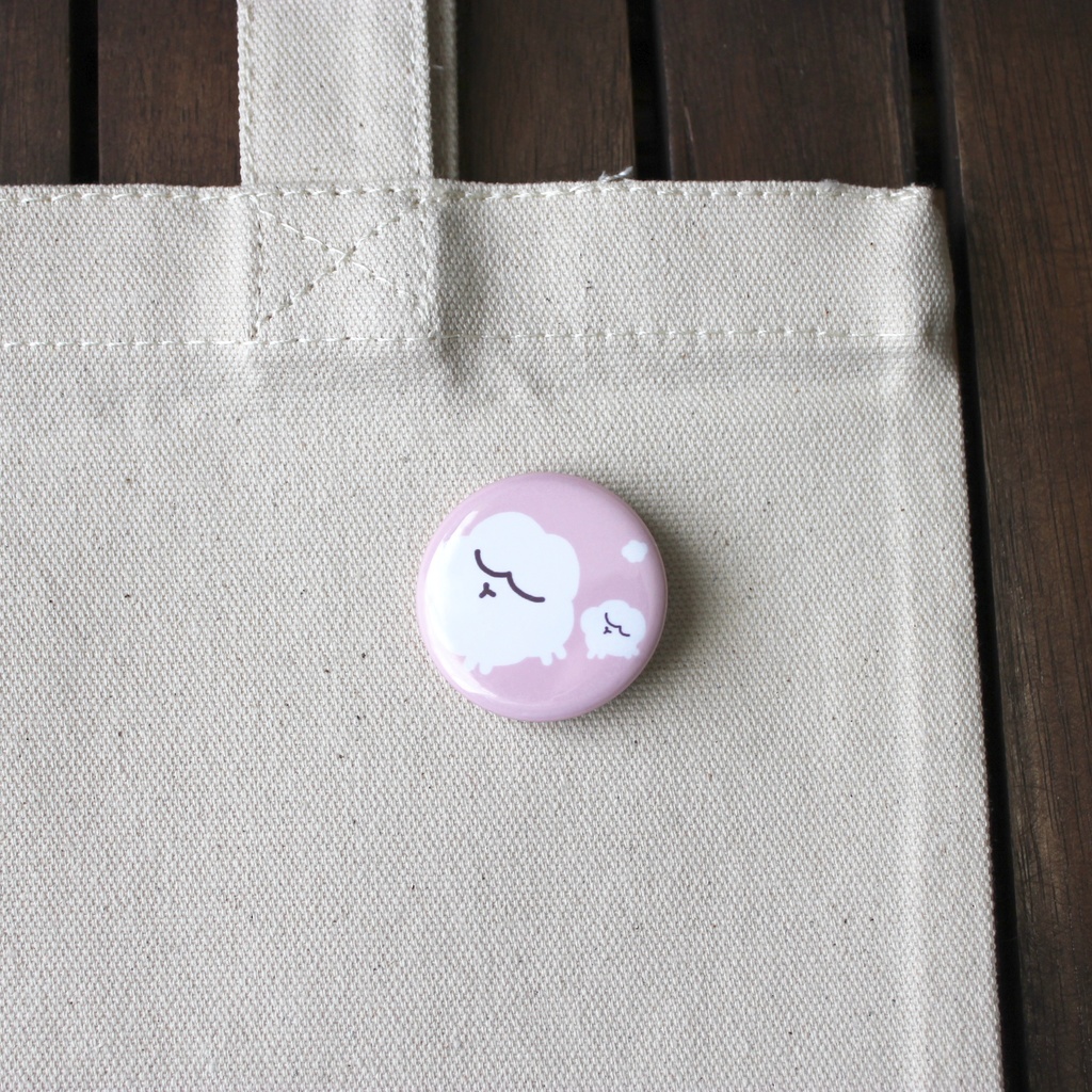 もふ/メッセージカード・缶バッジ