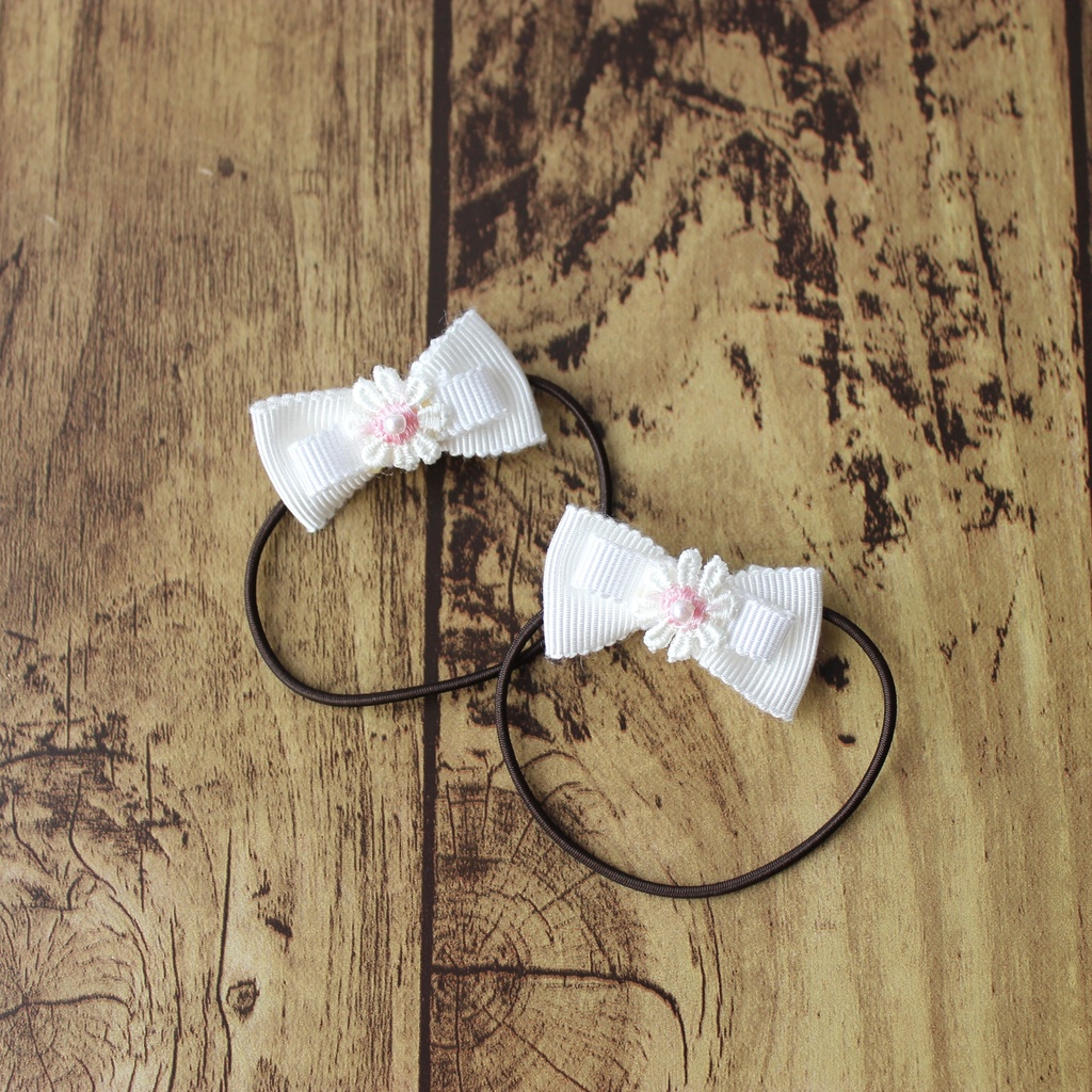 キッズ用りぼんヘアゴム